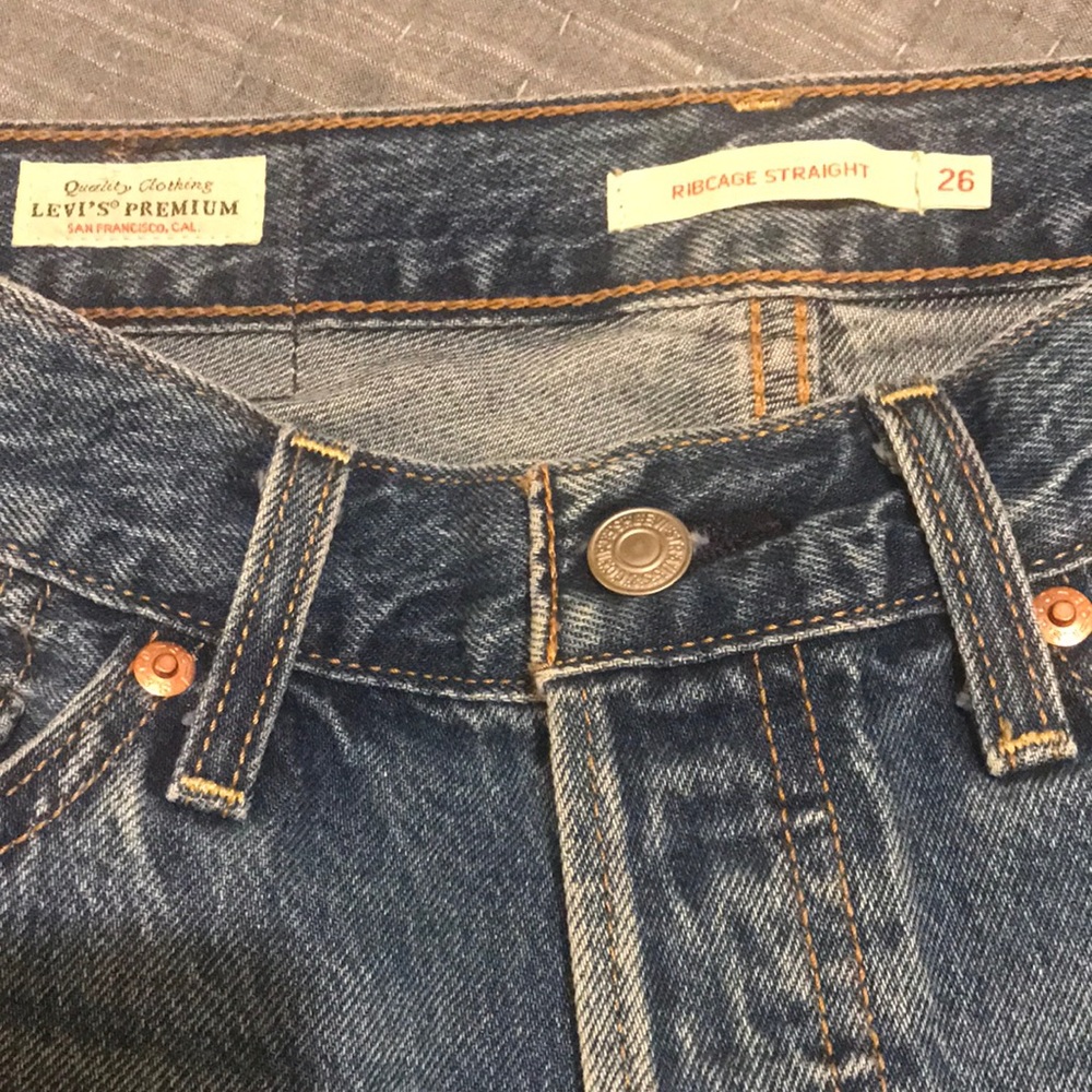 Levi’s RIBCAGE STRAIGHT JEANS
